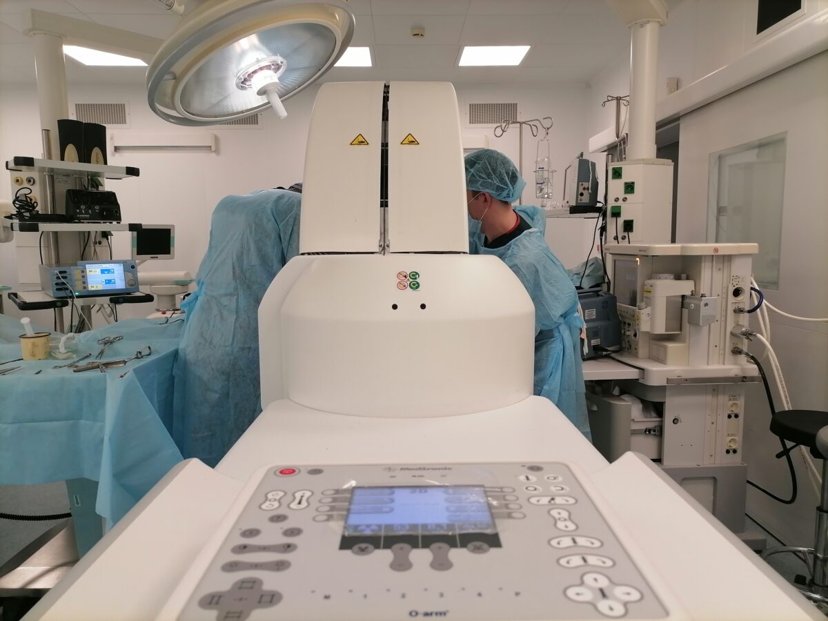 Система нейронавигации О-ARM в Долгопрудненской больнице